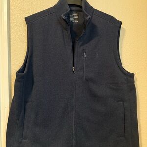 Ralph Lauren Men's Dark Blue Vest